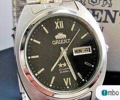 1.Zegar, zegarek męski Orient automatic Japan (czarny)